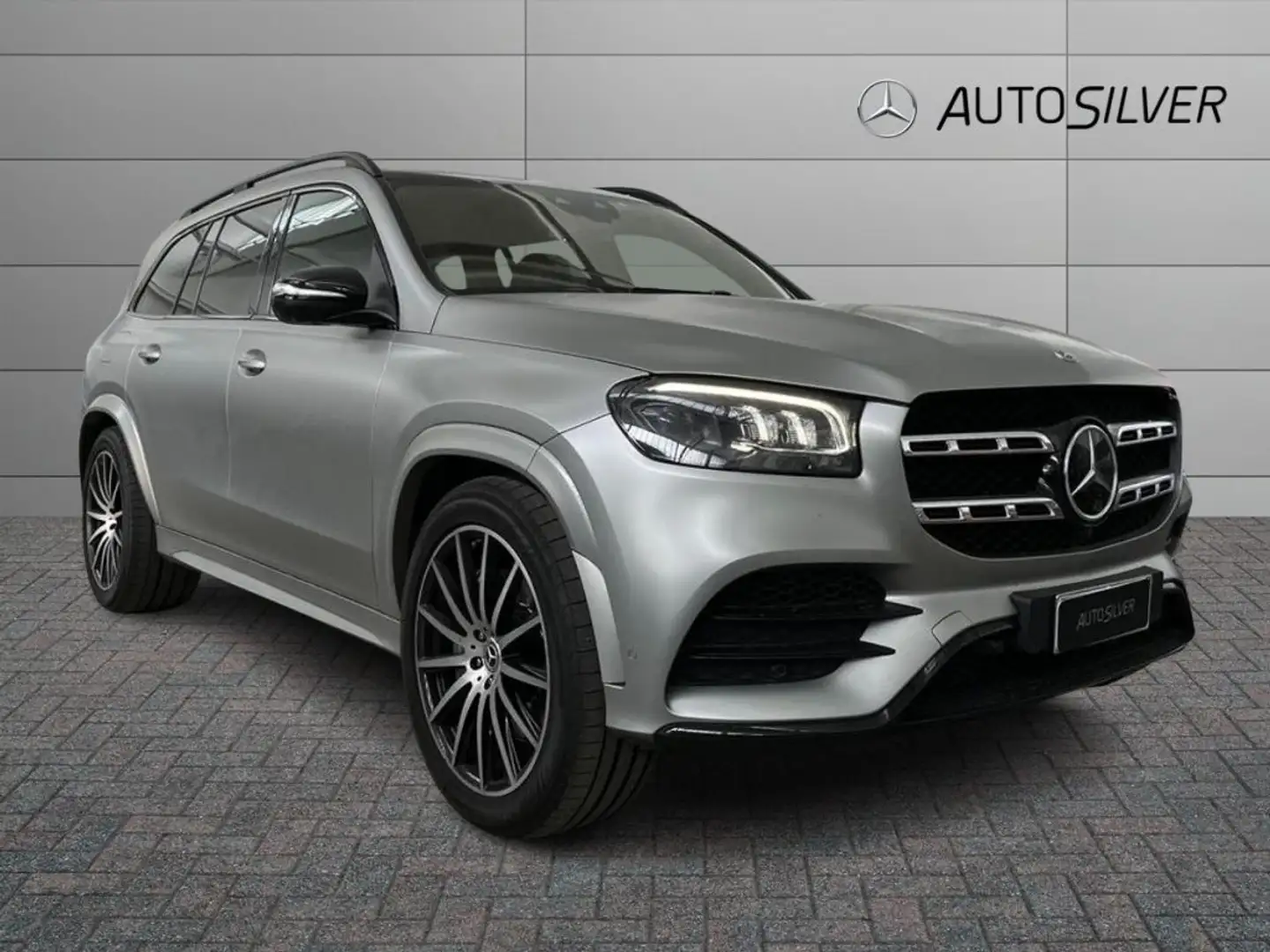 Mercedes-Benz GLS 400 d 4Matic Premium Plus Argento - 1