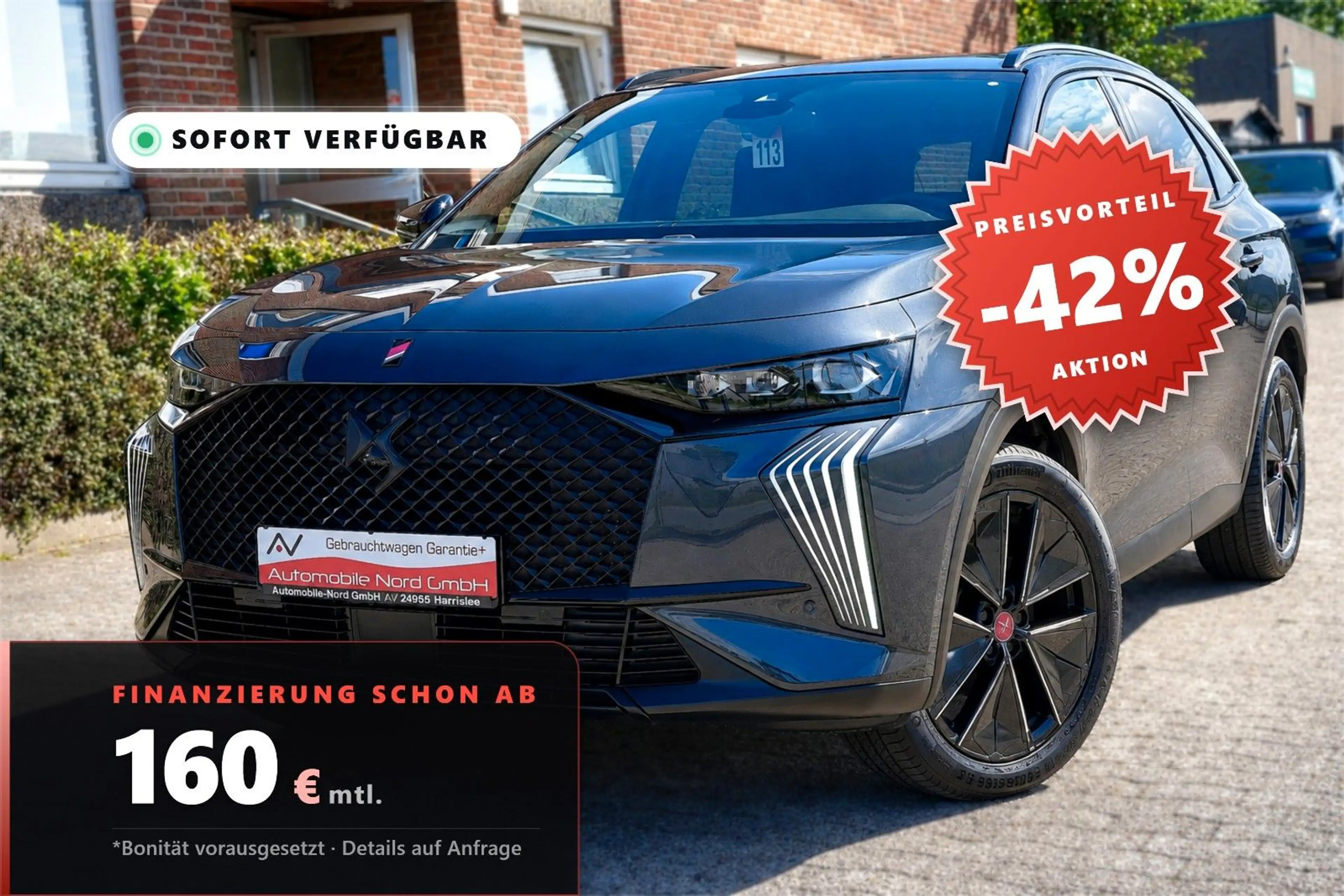 DS Automobiles DS 7 Crossback DS7 1.5 BlueHdi Performance Line + 360 Kamera