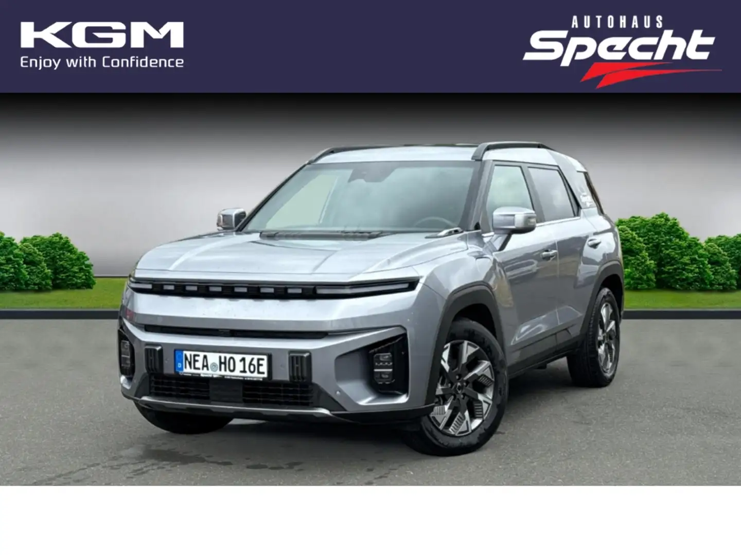 KGM Torres 10 Jahre Batteriegarantie, Wärmepumpe Silber - 1