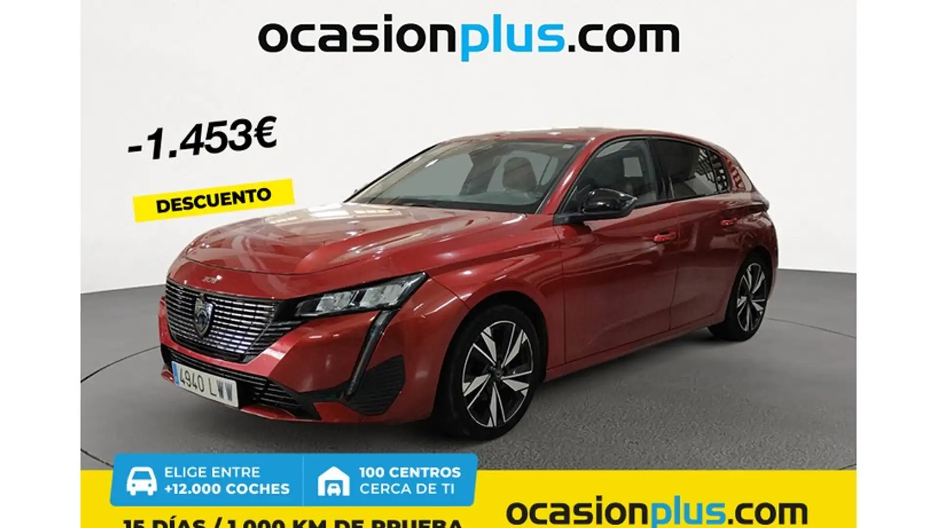 Peugeot 308 1.2 PureTech S&S Allure 130 Rojo - 1