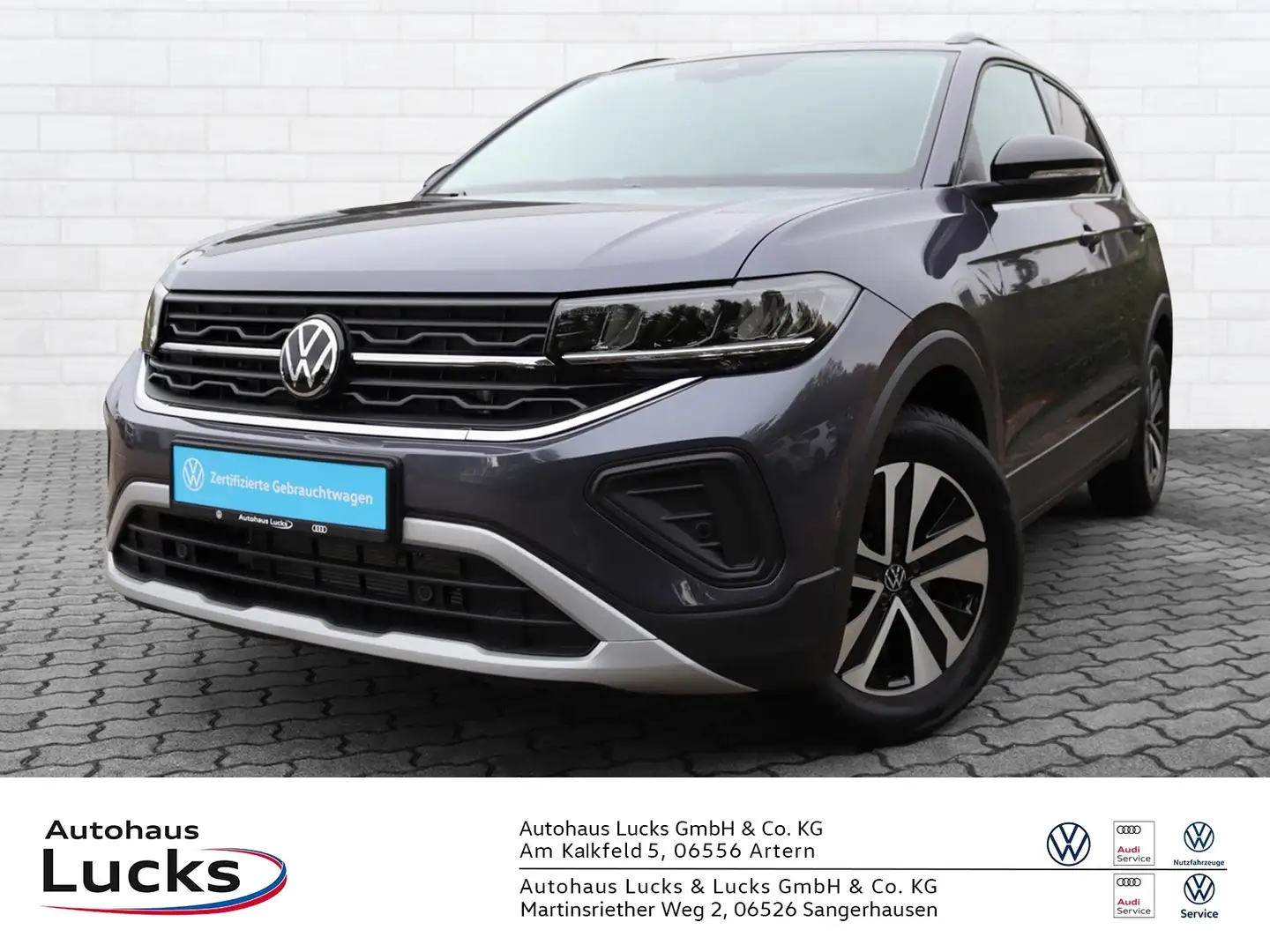 Volkswagen T-Cross ENERGY 1.0 l TSI DSG Kamera LED APP Grau - 1