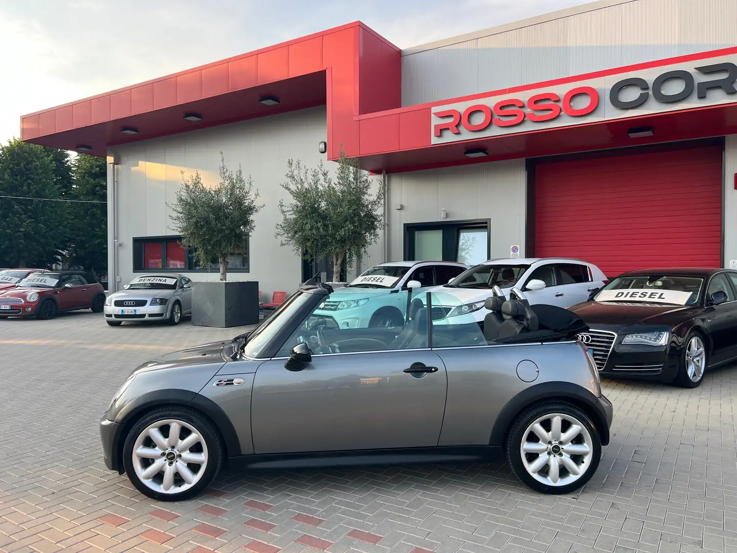 MINI Cooper S Cabrio Mini Cabrio 1.6 Cooper S Chili XENO Gris - 2
