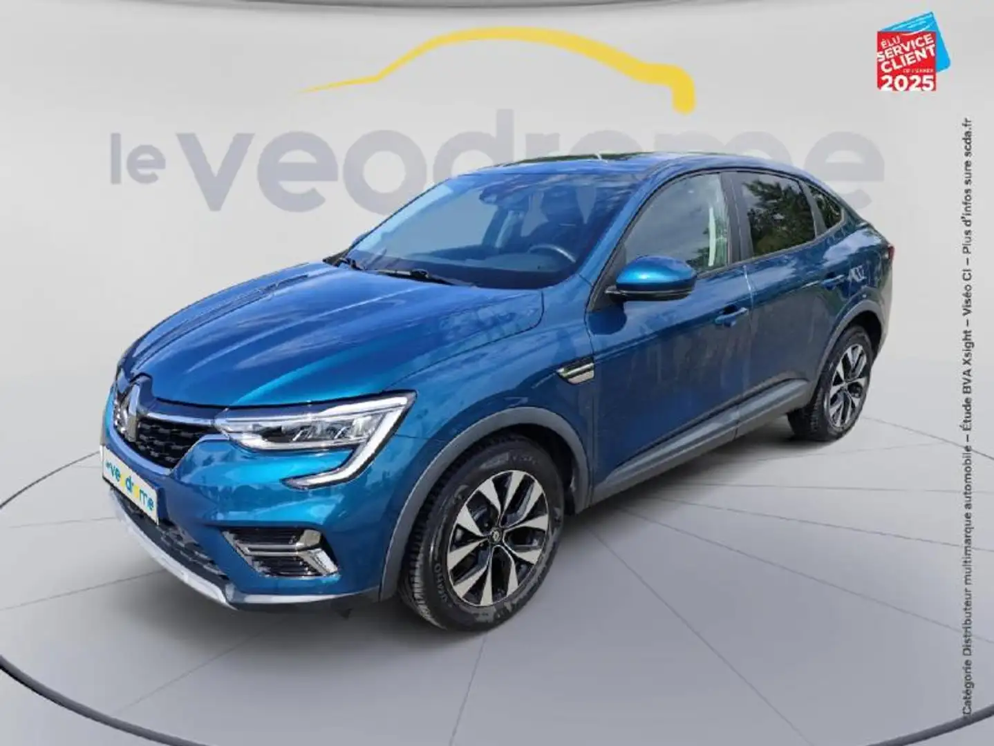 Renault Arkana 1.3 TCe mild hybrid 140ch Evolution EDC -22 GPS Ca Bleu - 1