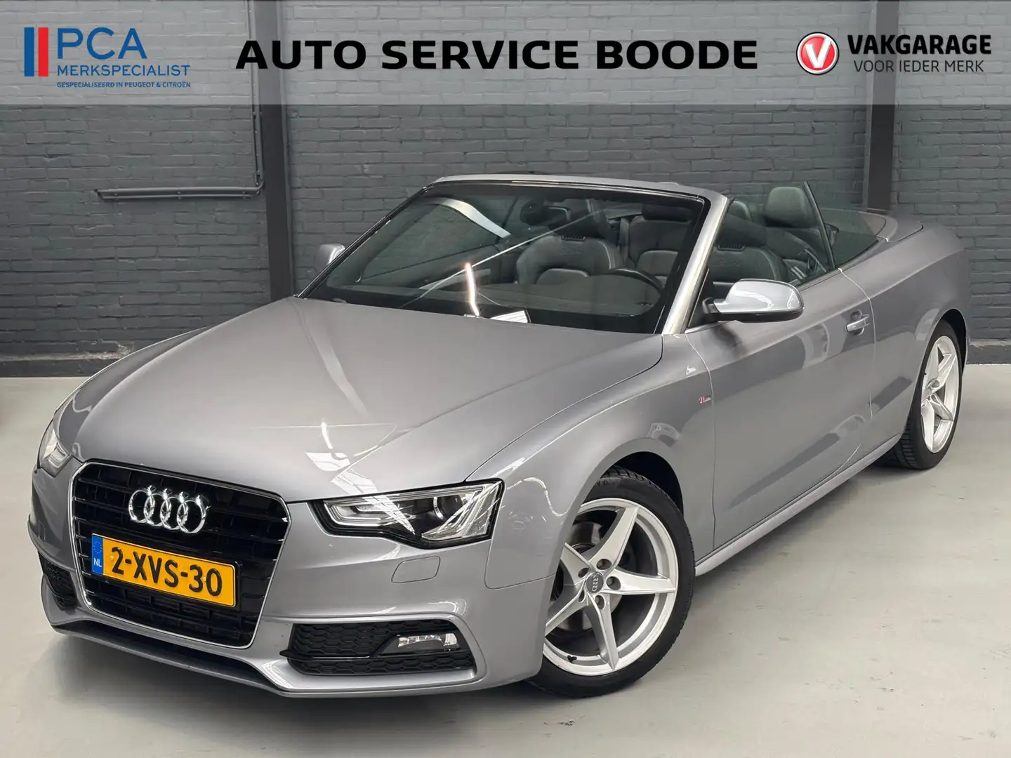 Audi A5 Cabriolet 1.8 TFSI (170pk) S-Line automaat - B&O - Grijs - 1