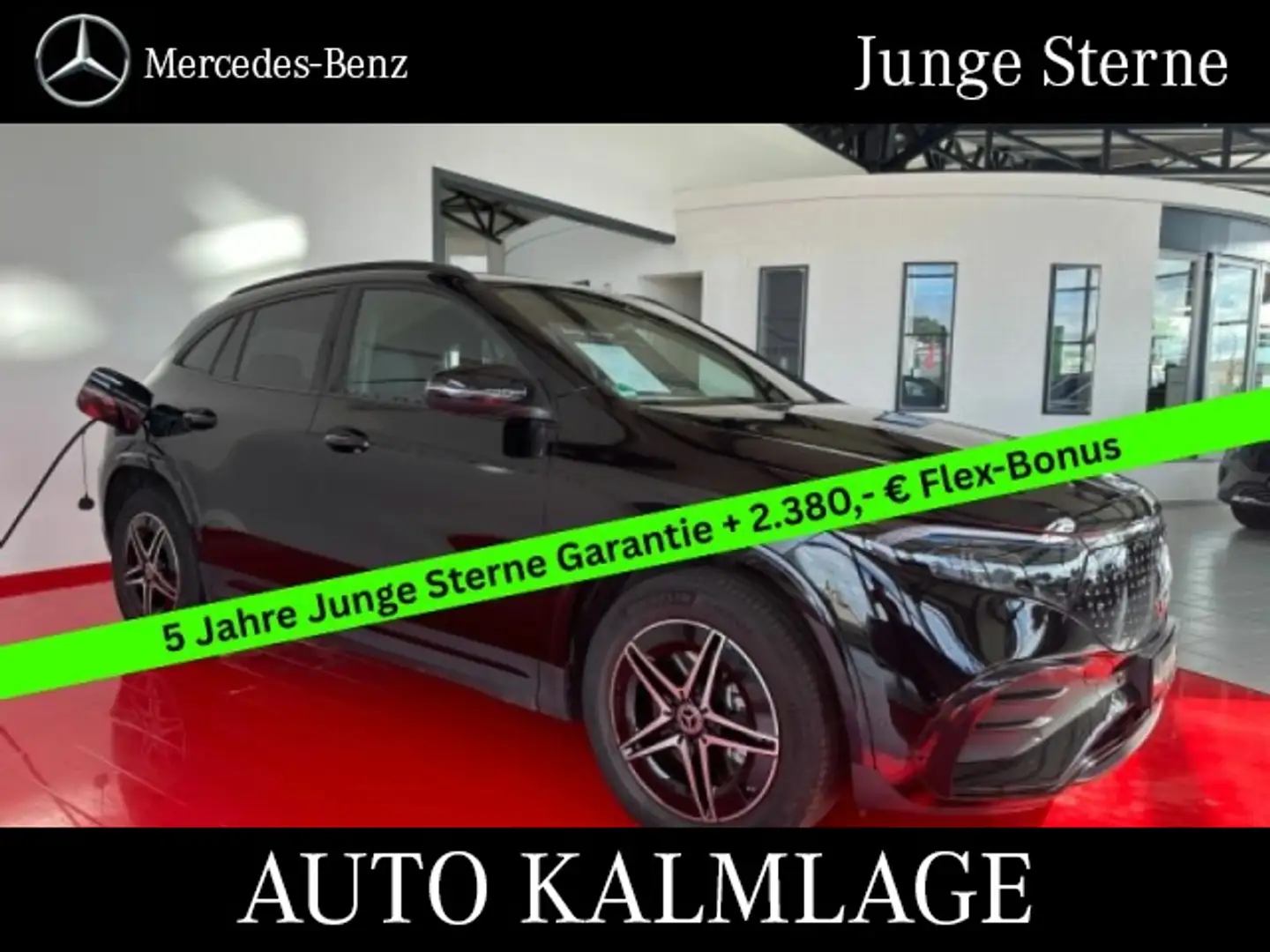 Mercedes-Benz EQA 250 EQA 250+ AMG NIGHT-PAKET+TOTWINKEL+KAMERA AMG Line Negro - 1