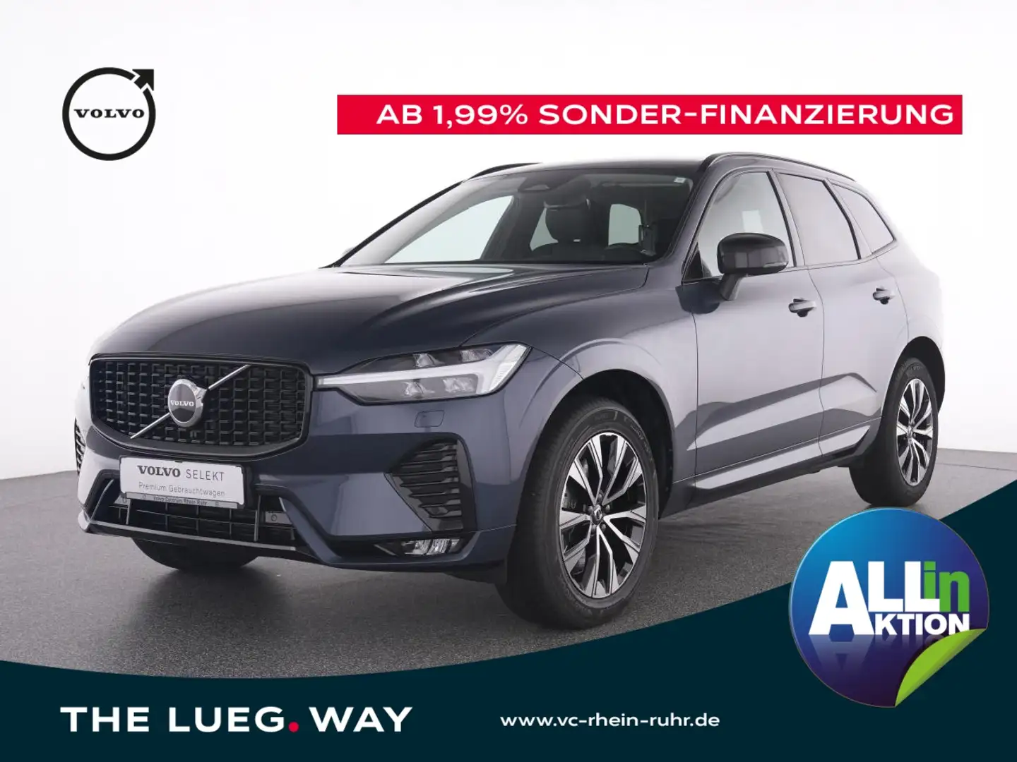 Volvo XC60 B4 (D) PLUS DARK+BUSINESS UND FAHRERASSI PAK (D) P Blau - 1