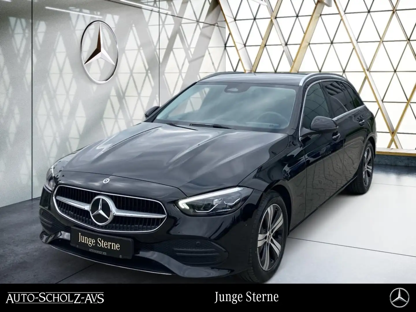 Mercedes-Benz C 220 d T Avantgarde AHK*KAM*Easy-Pack*LenkradHz Schwarz - 1