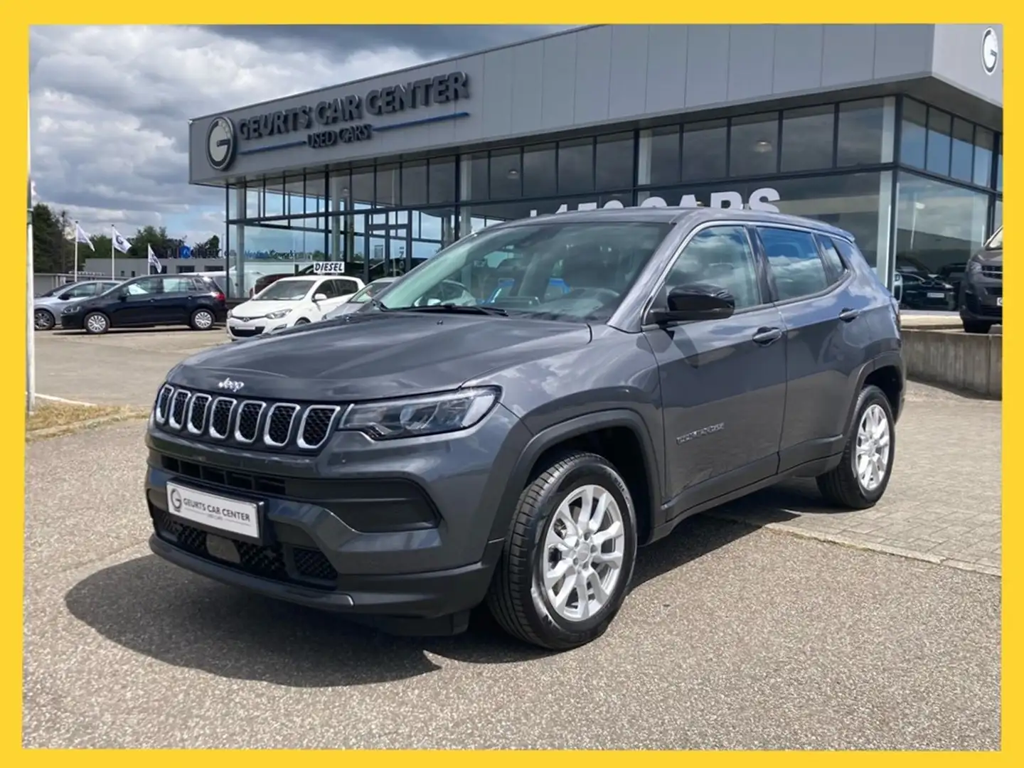 Jeep Compass E-Torque 1.5 Turbo MHEV 131pk Automaat ! Grijs - 1