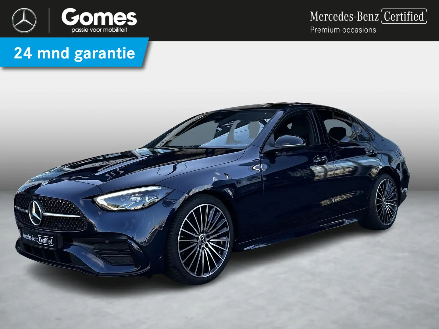 Mercedes-Benz C 180 AMG Line | Panoramadak | Stoelverwarming | Cruise Bleu - 1