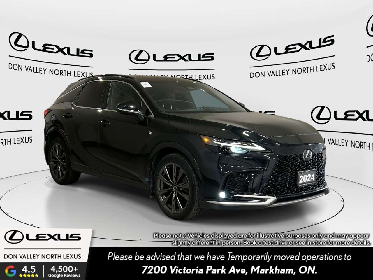 2024 Lexus RX F Sport Series 2-F Sport Leather Seats and Wheels-