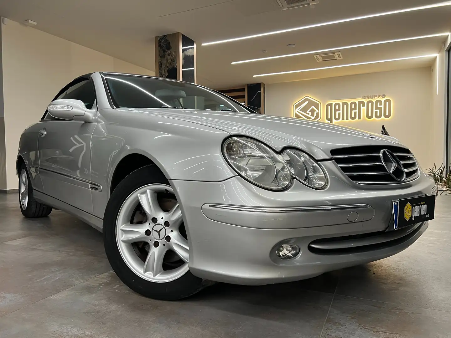 Mercedes-Benz CLK 200 CLK Cabrio 200 kompr Avantgarde Grigio - 1