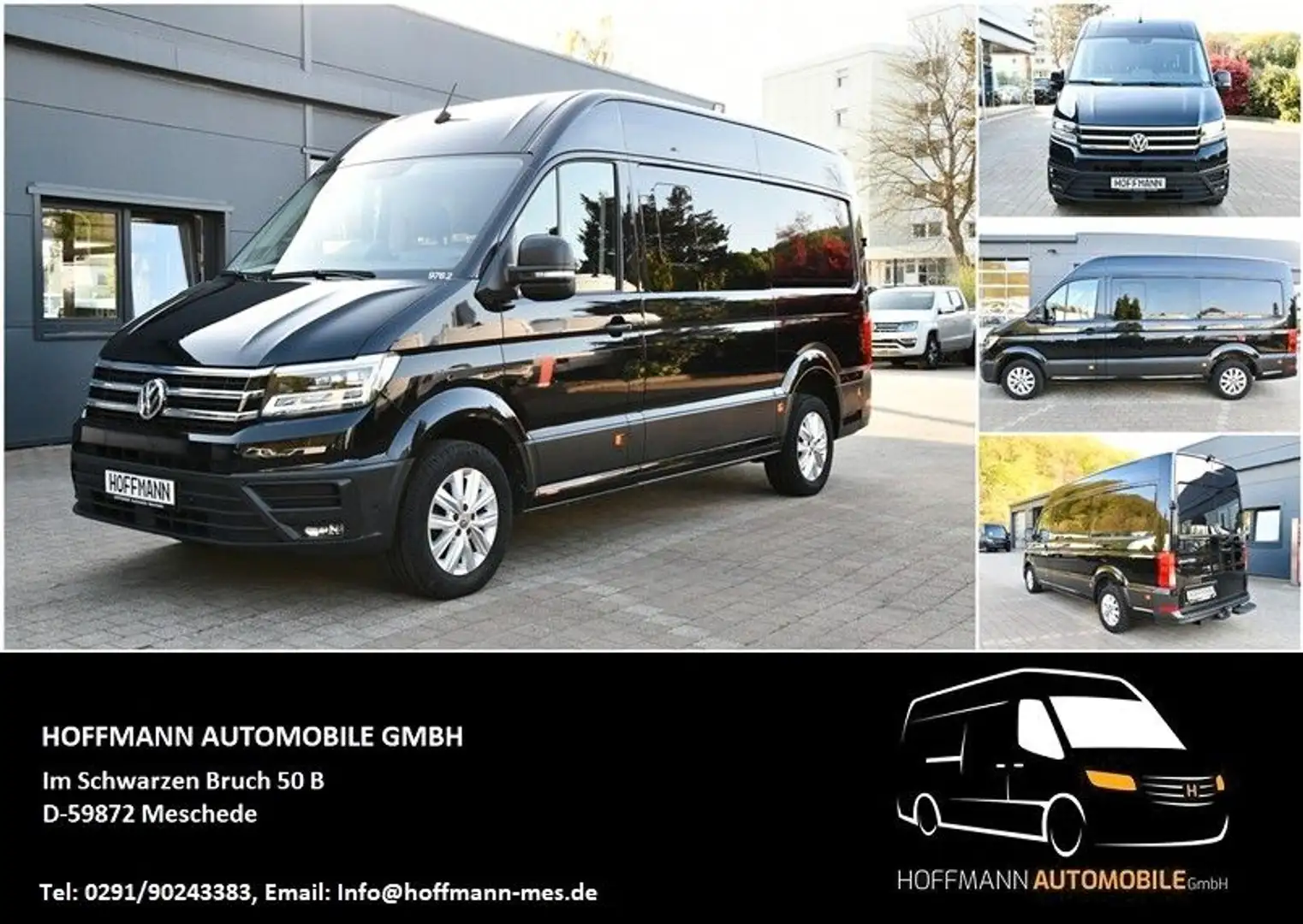 Volkswagen Crafter Mixto Massagesitz Standheizung L2H2 7-Si Schwarz - 1