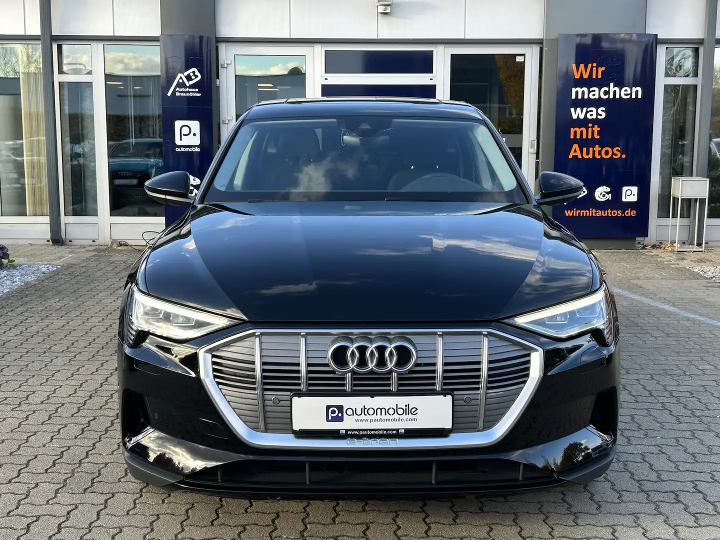 Audi e-tron 50 quattro*RÄDER AUDISPORT*PANO*VC*ORANGE Noir - 1