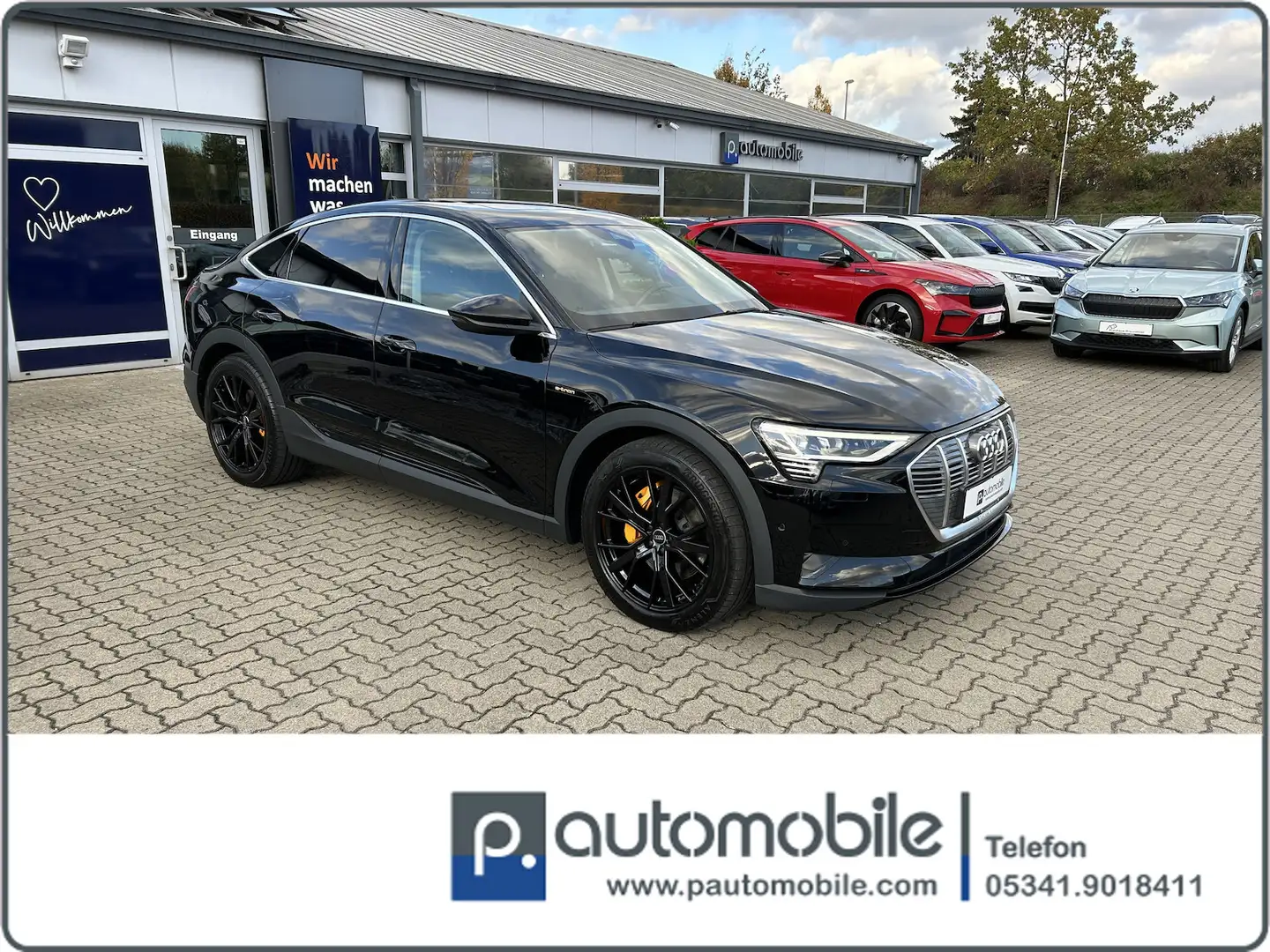 Audi e-tron 50 quattro*RÄDER AUDISPORT*PANO*VC*ORANGE Zwart - 2