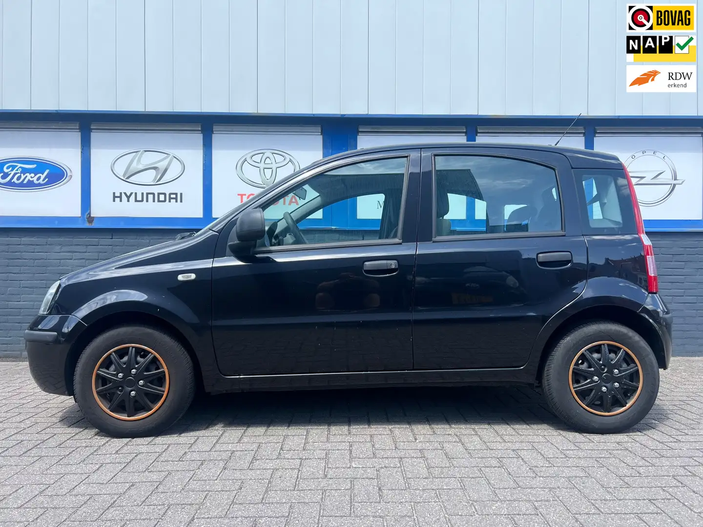 Fiat Panda 1.2 Classic 07-2012 NWE.APK 2250eu Zwart - 1