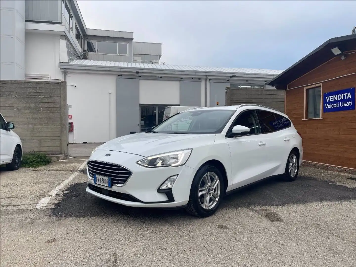 Ford Focus SW 1.5 ecoblue Business Co-pilot s&s 120cv auto Blanco - 1