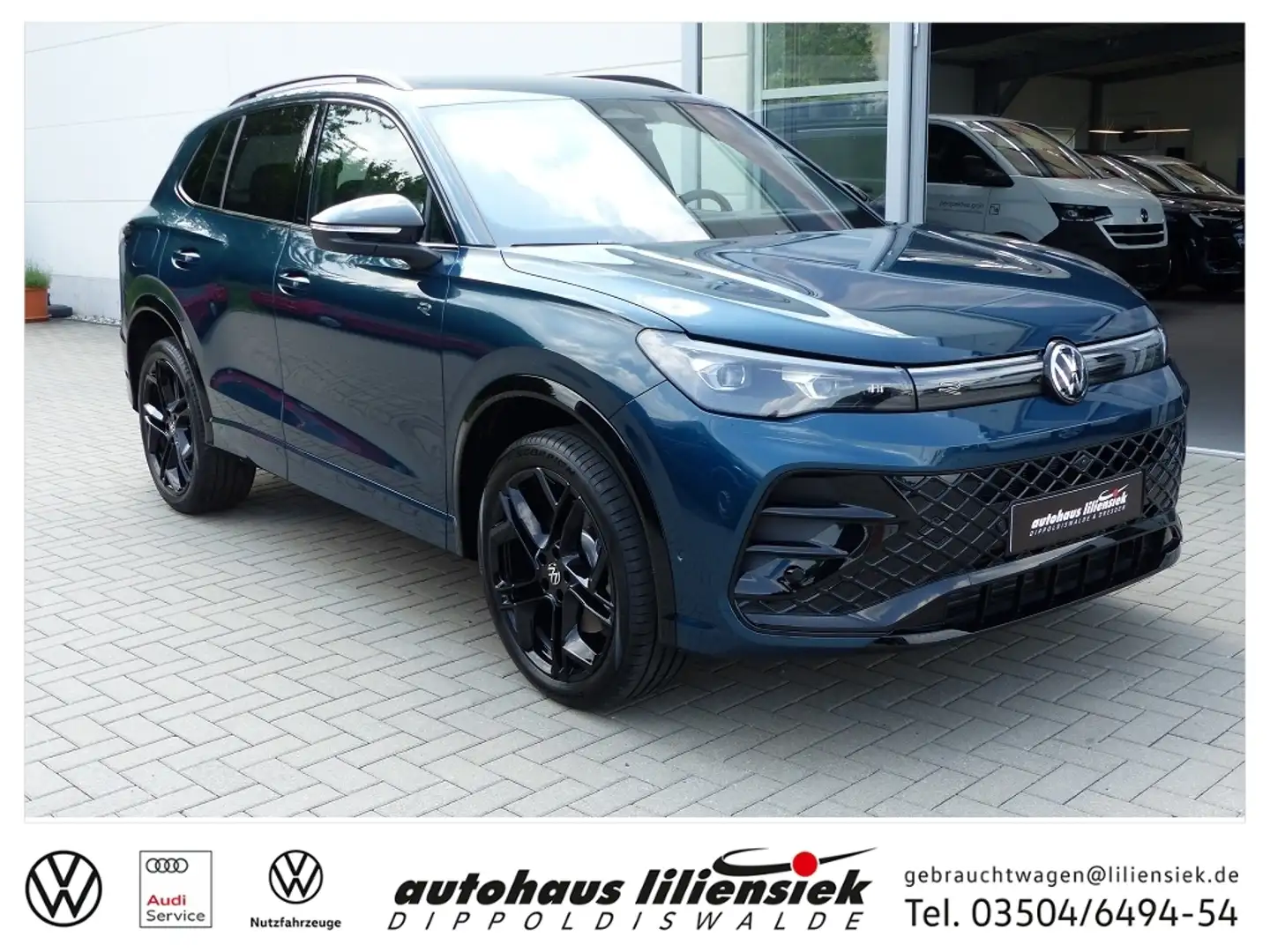 Volkswagen Tiguan 2.0 TDI 4MOTION DSG R-Line *AHK*LED*PDC* Blau - 1