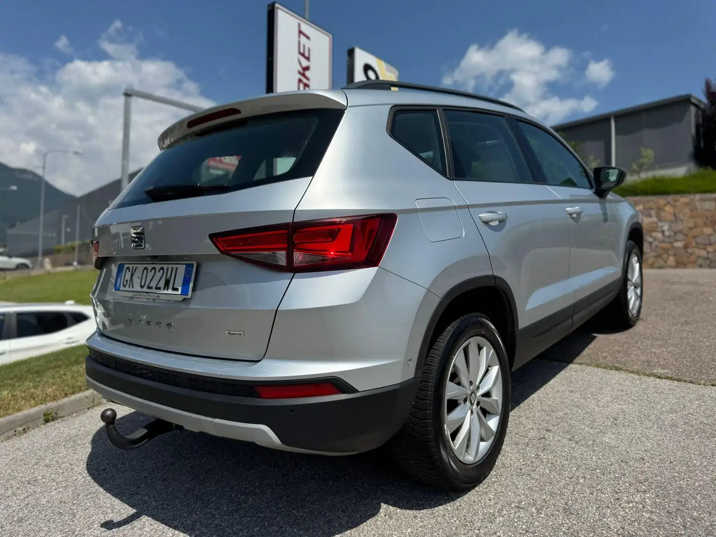 SEAT Ateca Ateca 2.0 tdi Business 4drive dsg Argent - 2