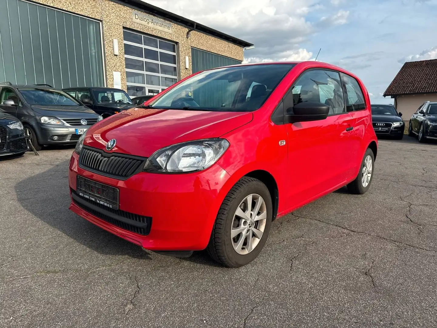 Skoda Citigo 1.0 MPI Active KLIMA-ANLAGE CD-SPIELER LM Rot - 1