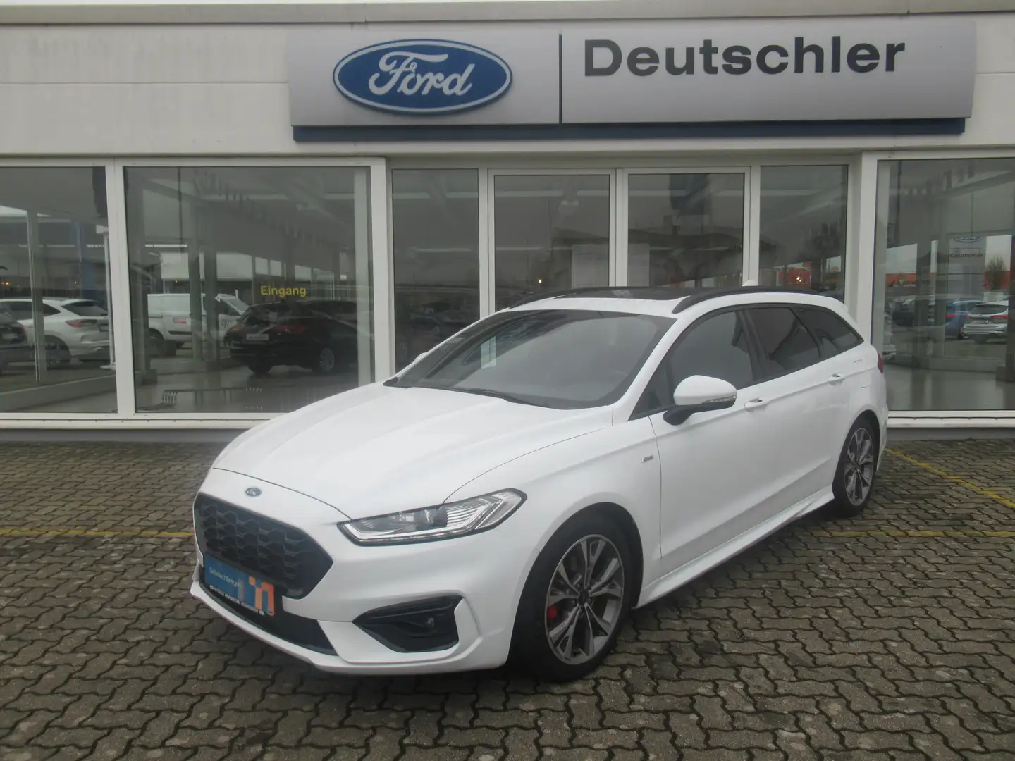 Ford Mondeo ST-Line Turnier, LED, AHK, Panorama-Schiebedach Blanc - 1