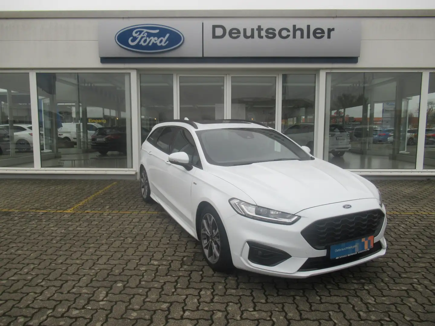 Ford Mondeo ST-Line Turnier, LED, AHK, Panorama-Schiebedach Blanc - 2