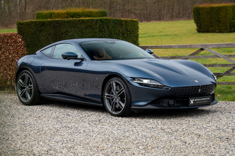 Ferrari Roma 3.9 V8 Blue Over Tan