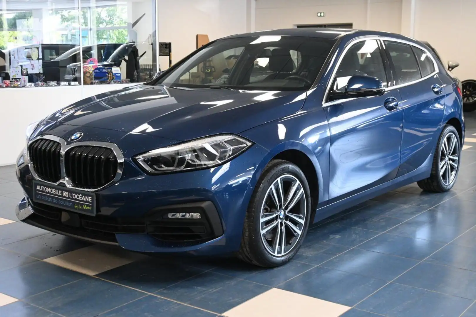BMW 140 SERIE F40 118i 140 ch DKG7 Business Design Kék - 1