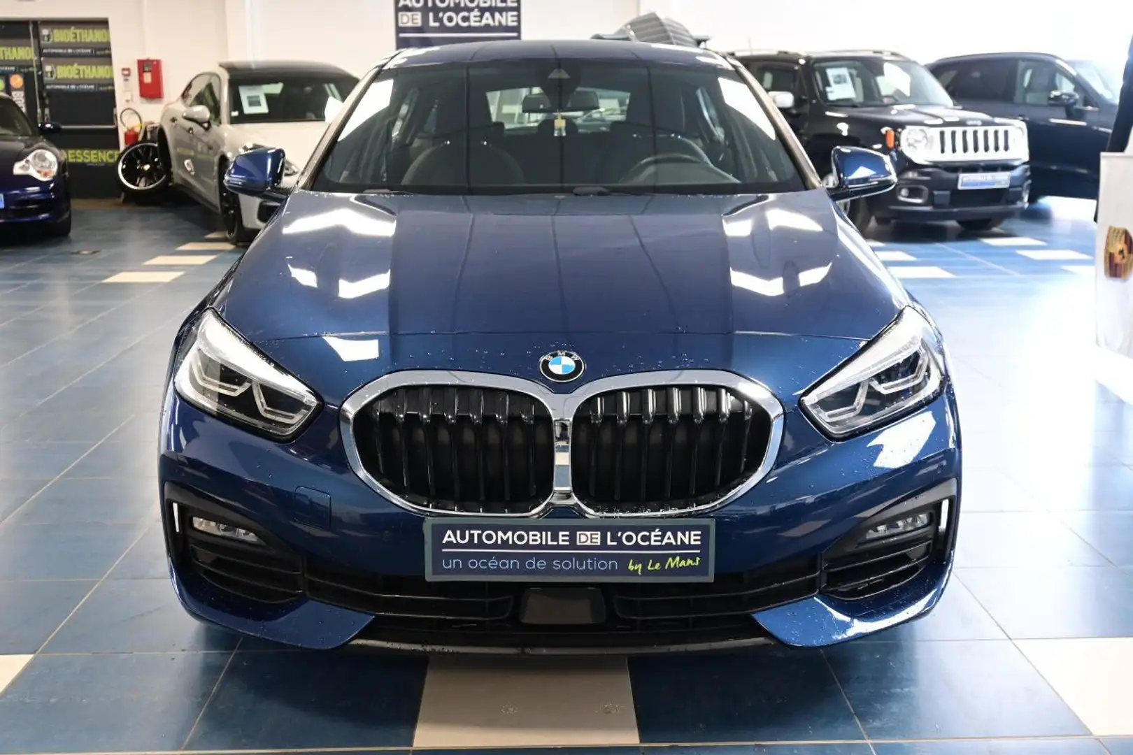 BMW 140 SERIE F40 118i 140 ch DKG7 Business Design Kék - 2