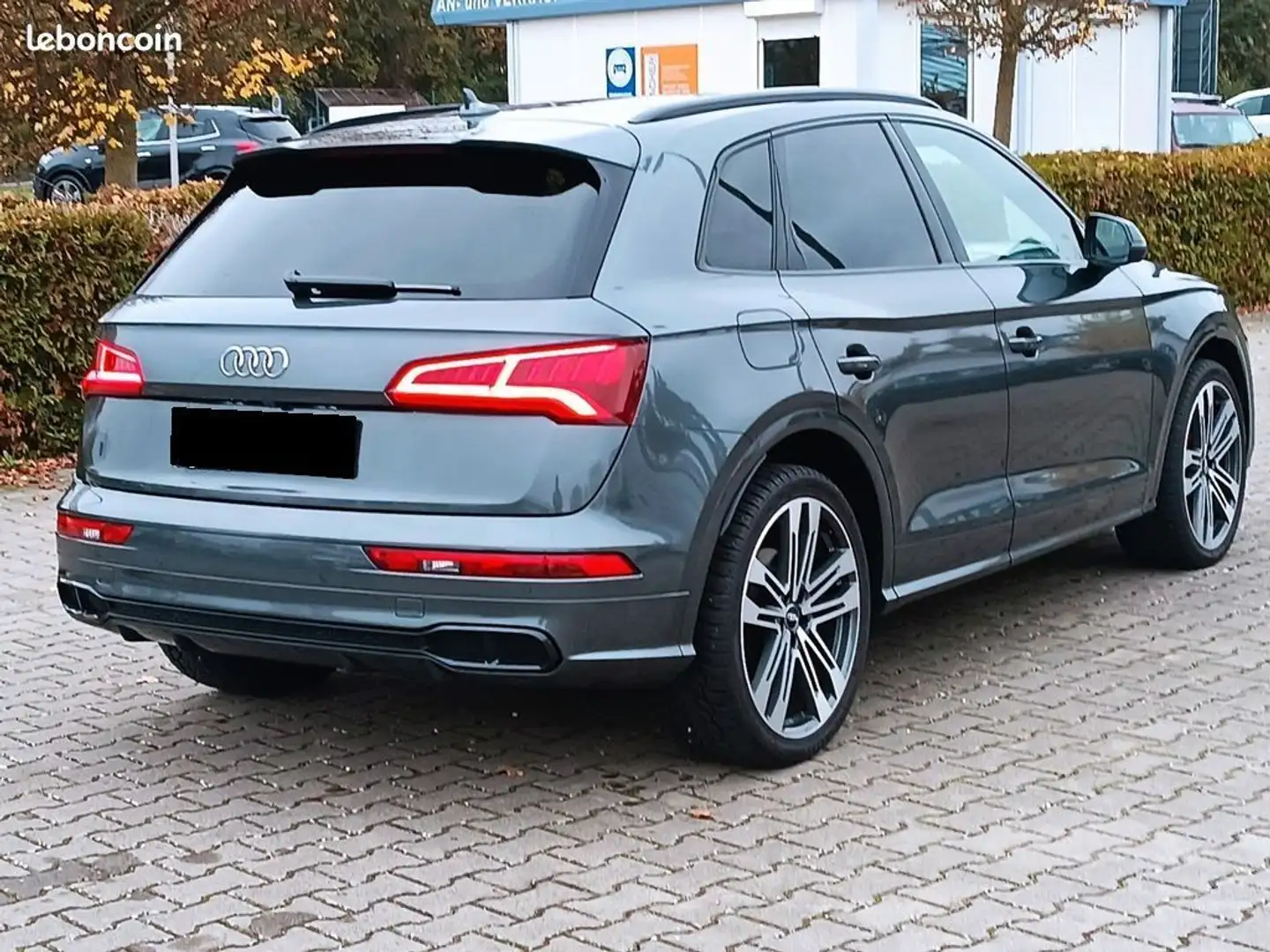 Audi SQ5 3.0 TDI 347CH QUATTRO TIPTRONIC BLACK EDITION GPS- Gris - 2