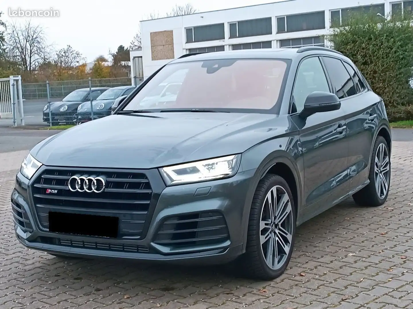 Audi SQ5 3.0 TDI 347CH QUATTRO TIPTRONIC BLACK EDITION GPS- Gris - 1