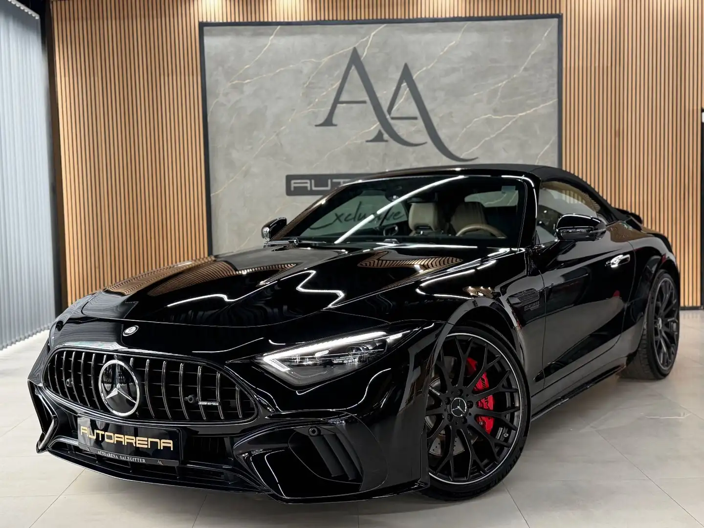 Mercedes-Benz SL 55 AMG 4M+*MANUFAKTUR*AERODYNAMIK*3D*BURMESTE Schwarz - 2
