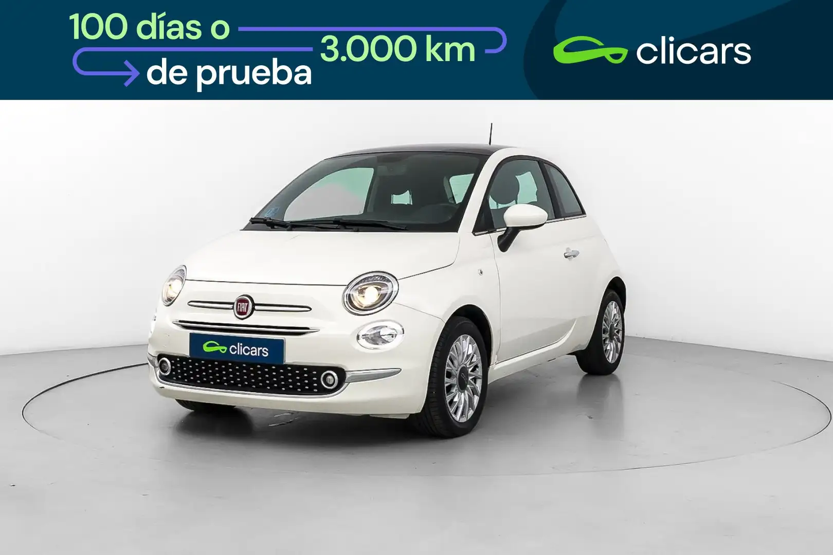 Fiat 500 1.0 Hybrid Monotrim 52kW Blanco - 1