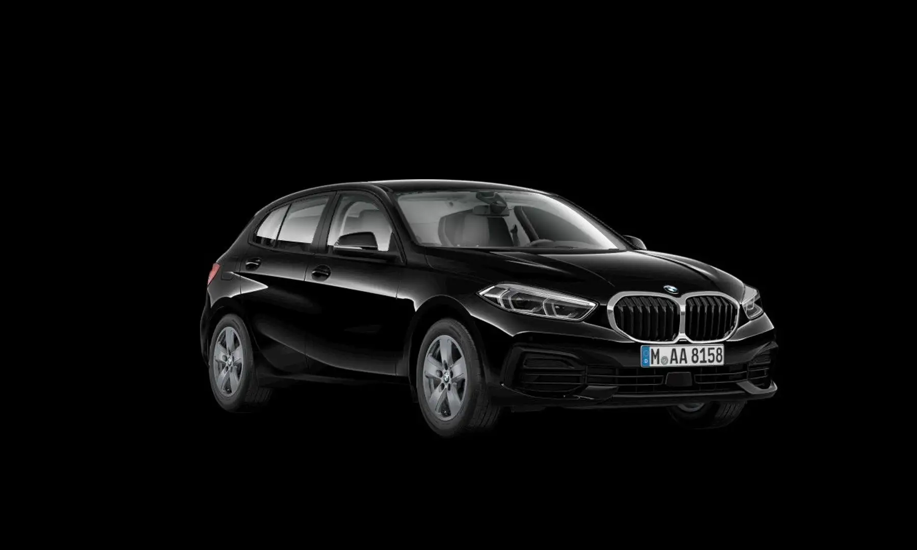 BMW 118 iLim.*LED*Navi*LiveCockpit*Tempo.*PDC*SHZ*DAB Schwarz - 1