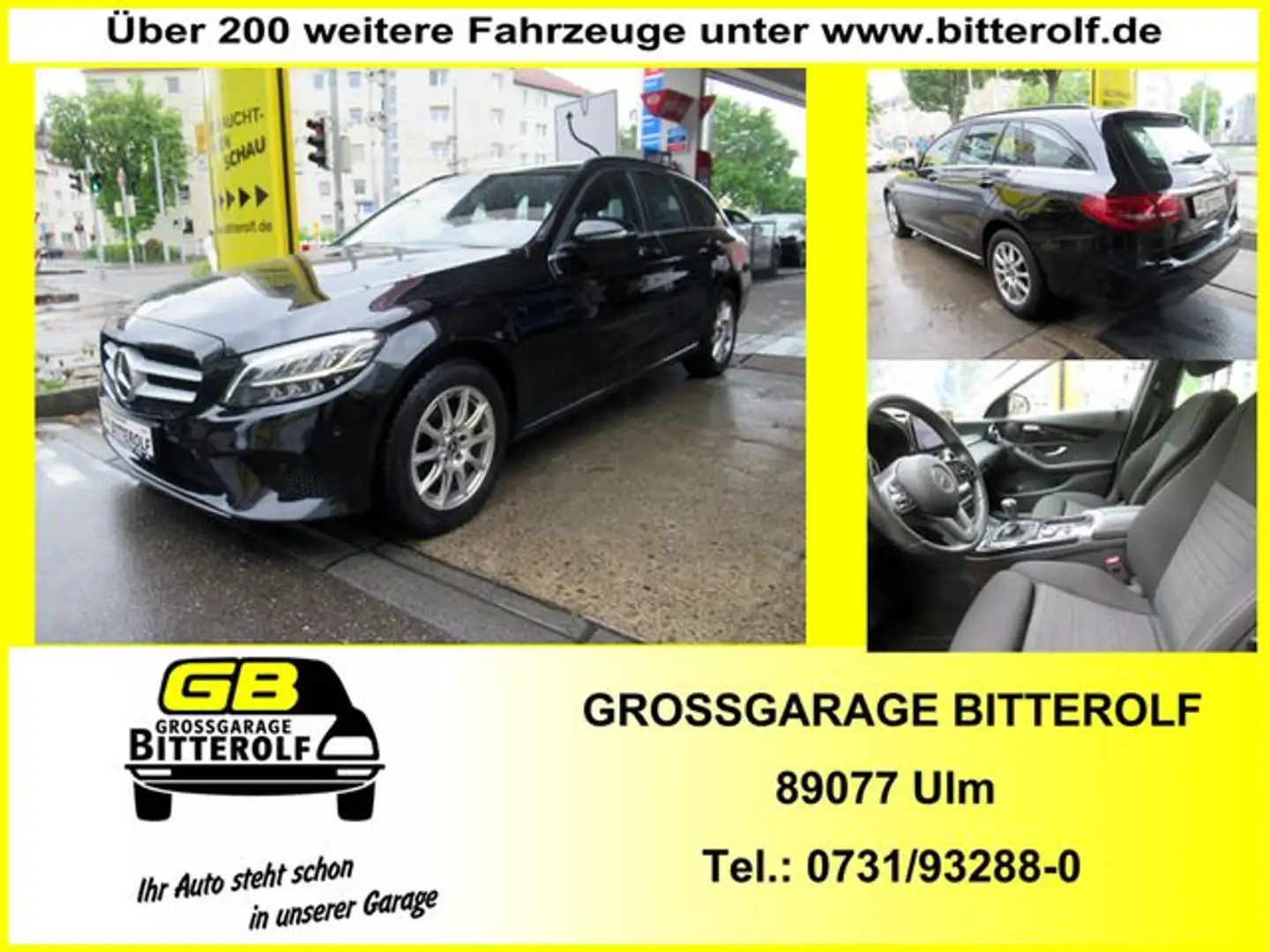Mercedes-Benz C 200 d T Navi/SHZ/PDC/Tempo Schwarz - 1