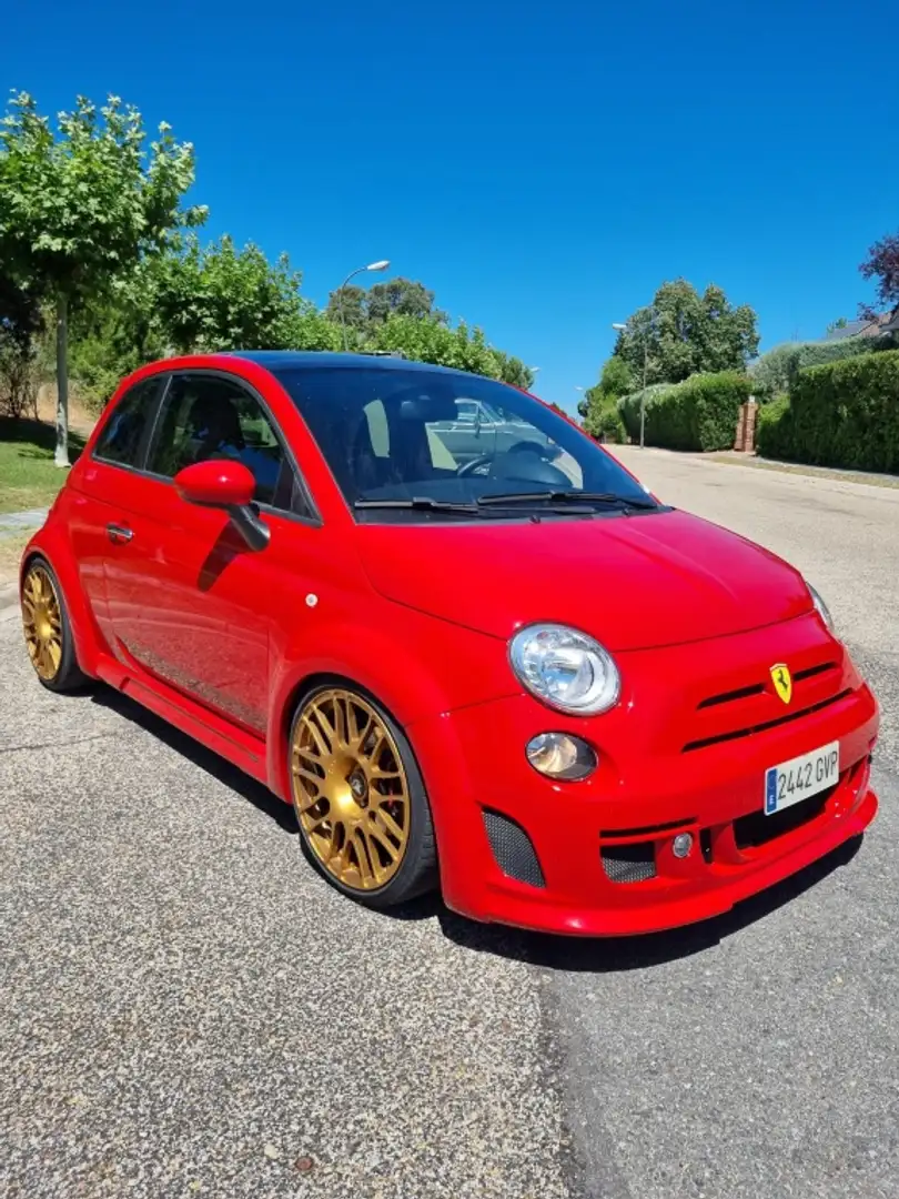 Abarth 695 Tributo Ferrari Rojo Corsa Aut. Rouge - 1