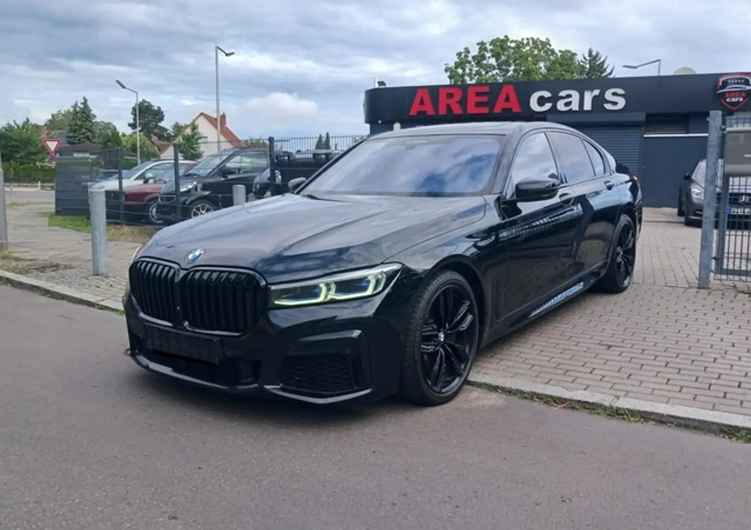 BMW 750 d xDrive M-Sport*LASER*GSD*360*SOFT*HUD Noir - 1