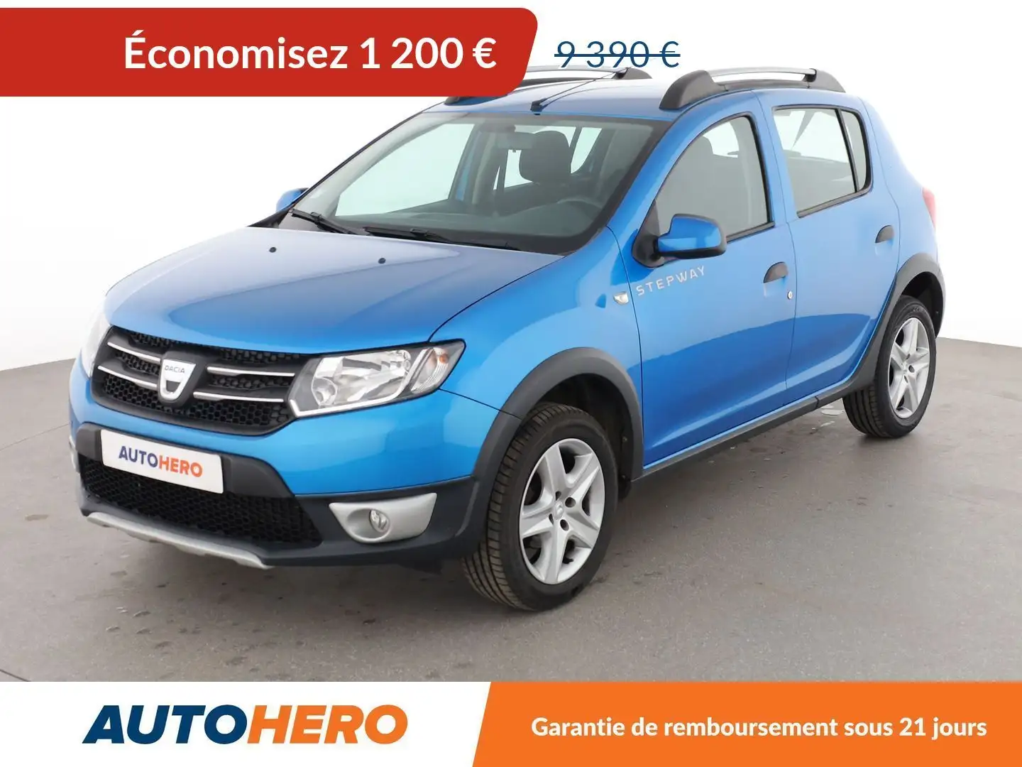 Dacia Sandero Stepway 0.9 TCe Prestige Bleu - 1