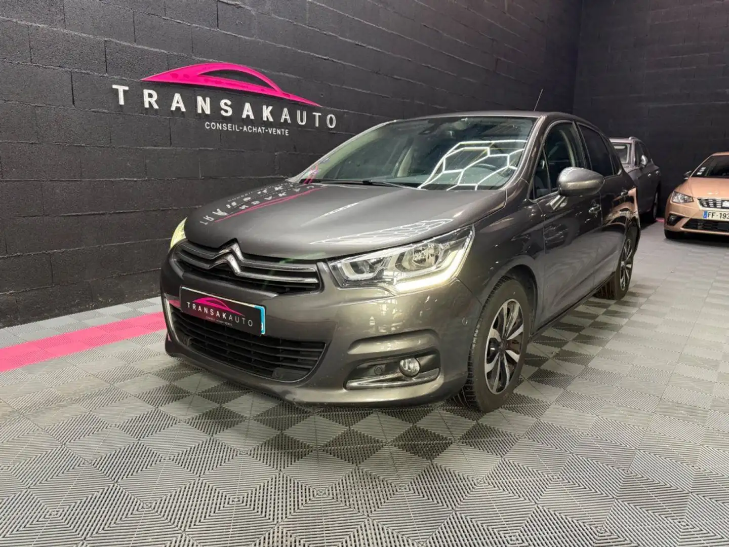 Citroen C4 PureTech 130 SS BVM6 Millenium Gris - 1