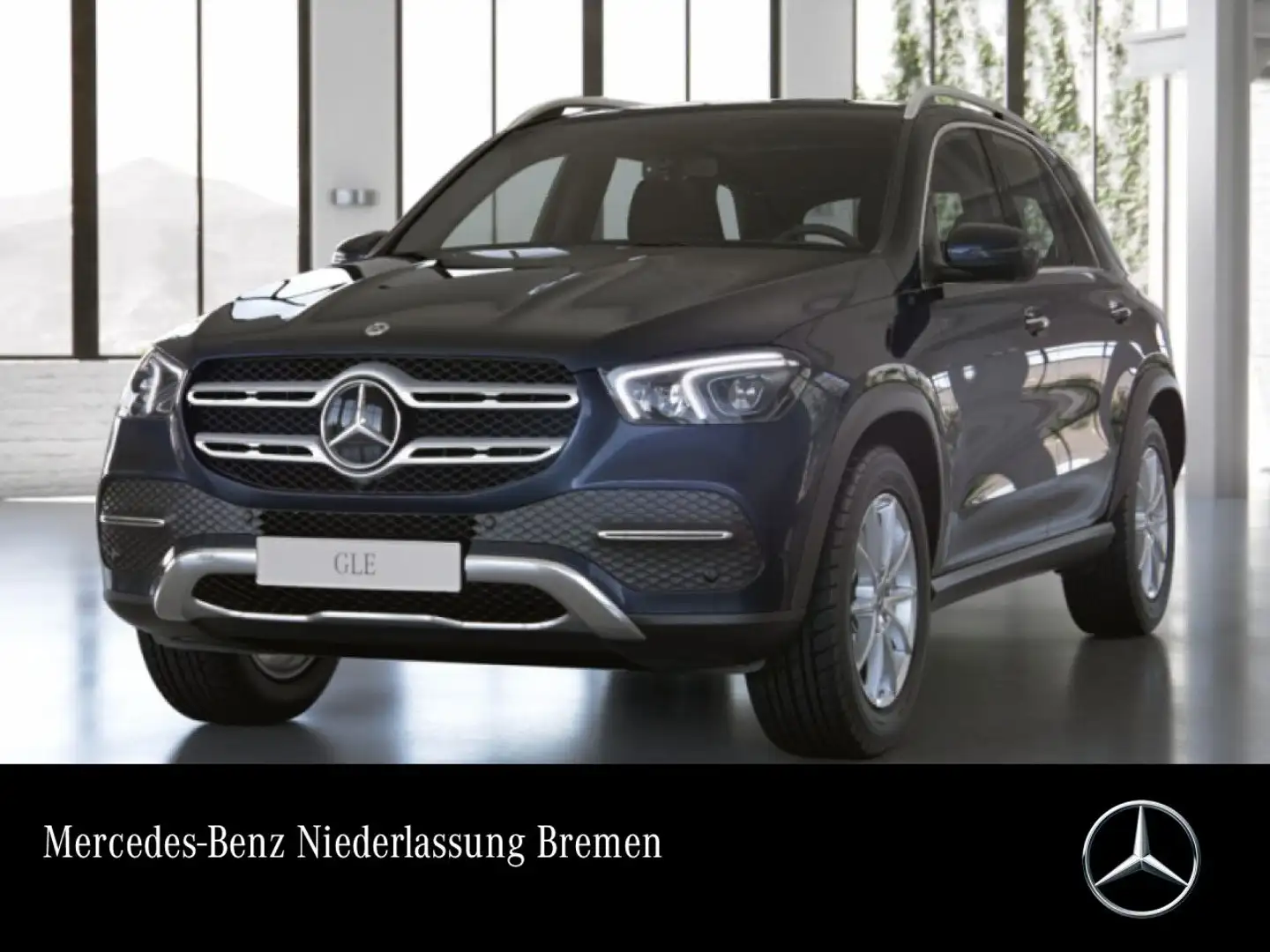 Mercedes-Benz GLE 350 de 4M PANO+360+AHK+LED+FAHRASS+19"+HUD+9G Blau - 1