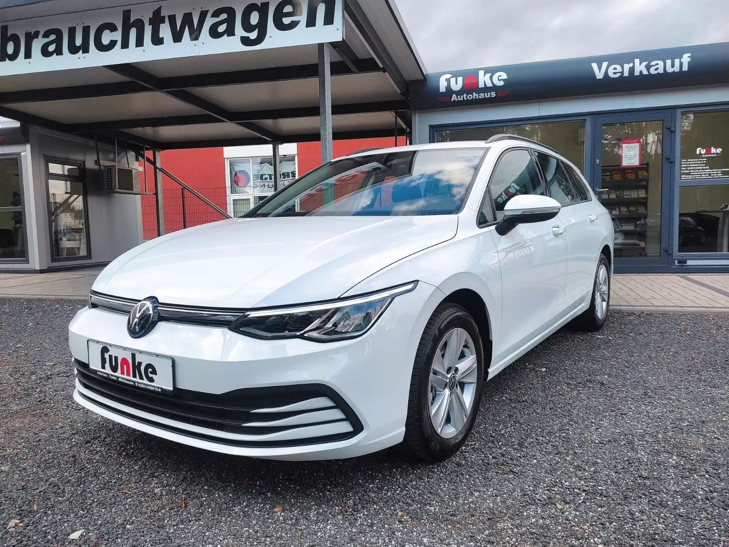 Volkswagen Golf 1.5 TSI Life Variant **AHK**NAVI** Weiß - 1
