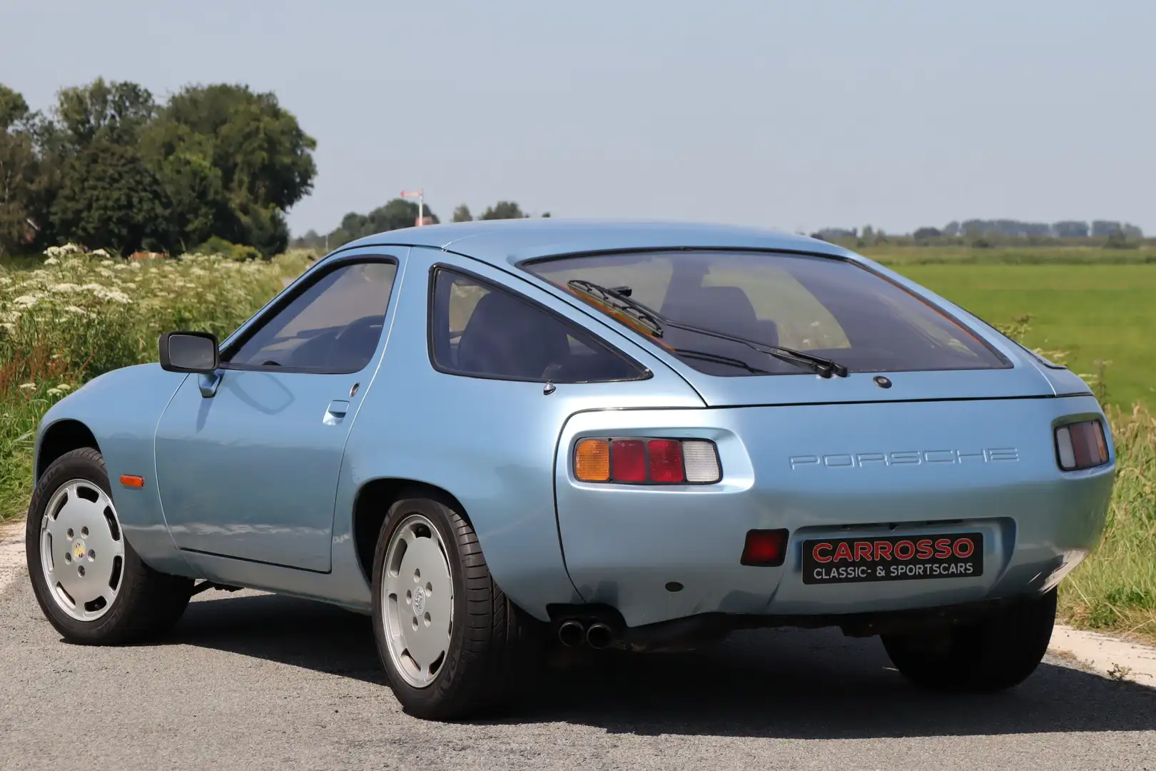 Porsche 928 4.5 Coupé - Hellblau Metallic, Pasha Interior Albastru - 2