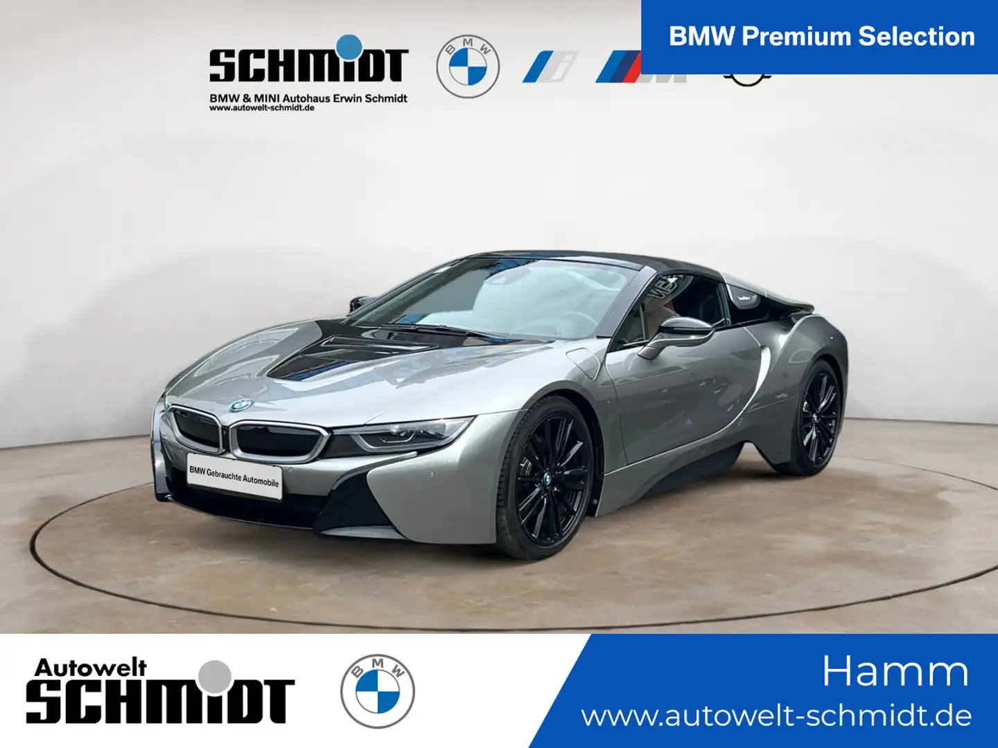 BMW i8 Roadster + 2Jahre-BPS.-GARANTIE Grau - 1