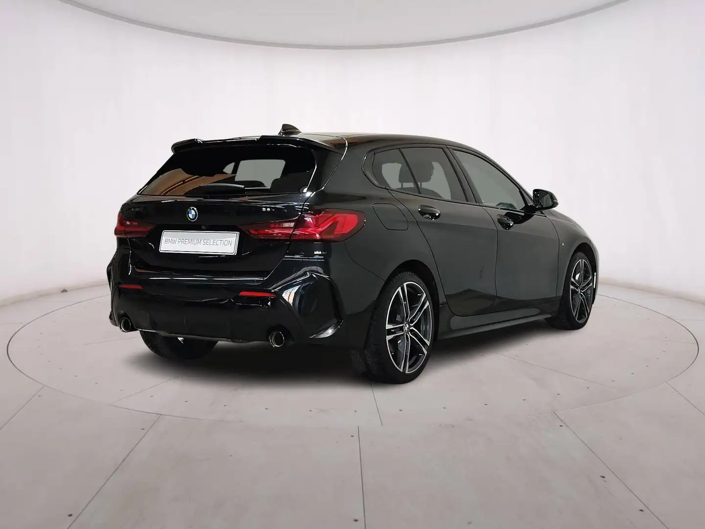 BMW 118 118d Msport Schwarz - 2