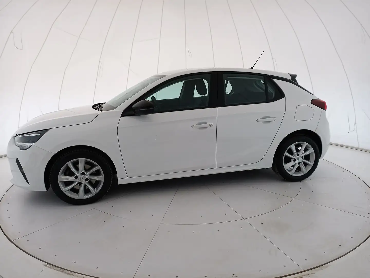 Opel Corsa VI 2020 1.2 Blitz Edition s&s 100cv Bianco - 2