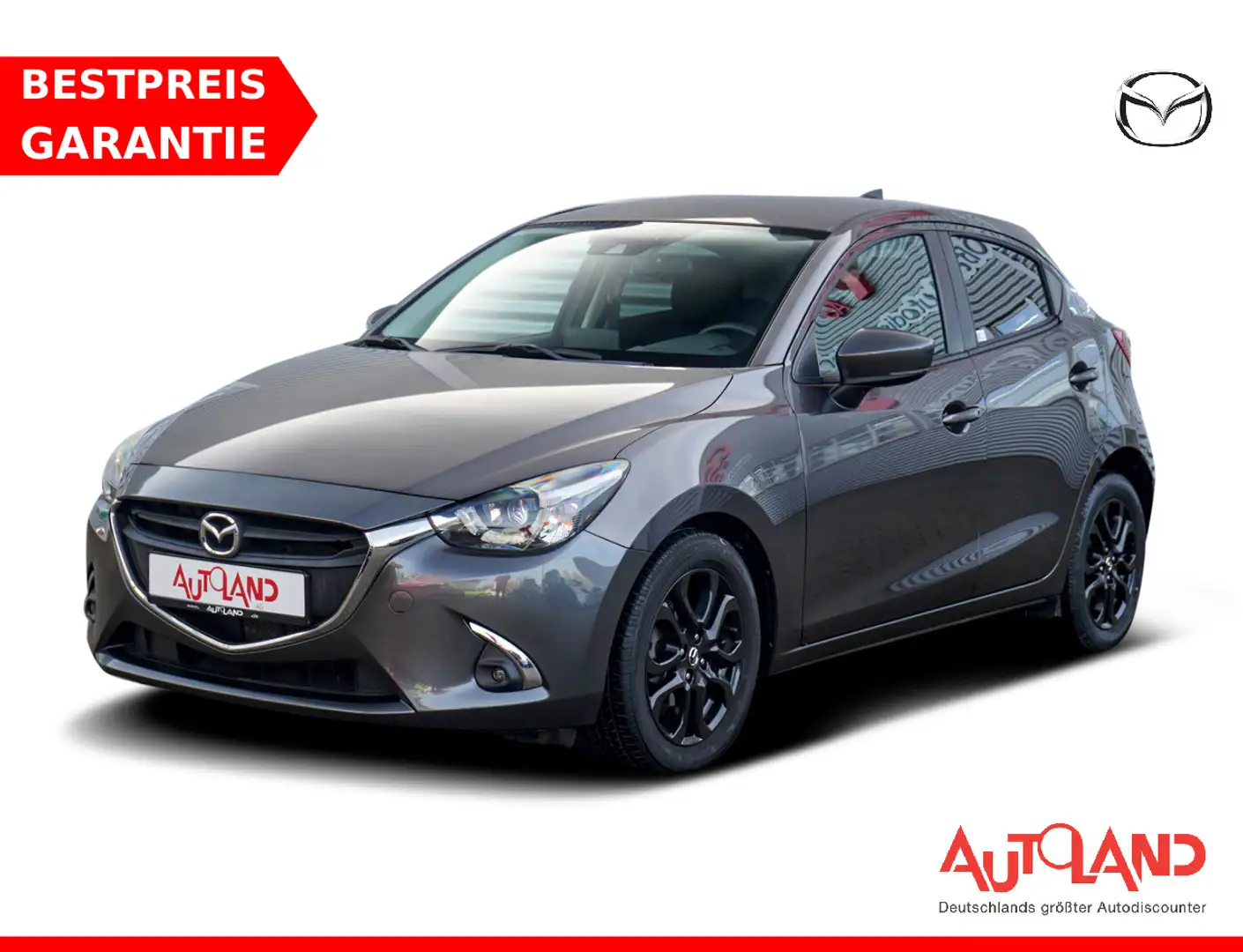 Mazda 2 1.5 Kizoku Intense LED Navi Totwinkel DAB PDC Grau - 1