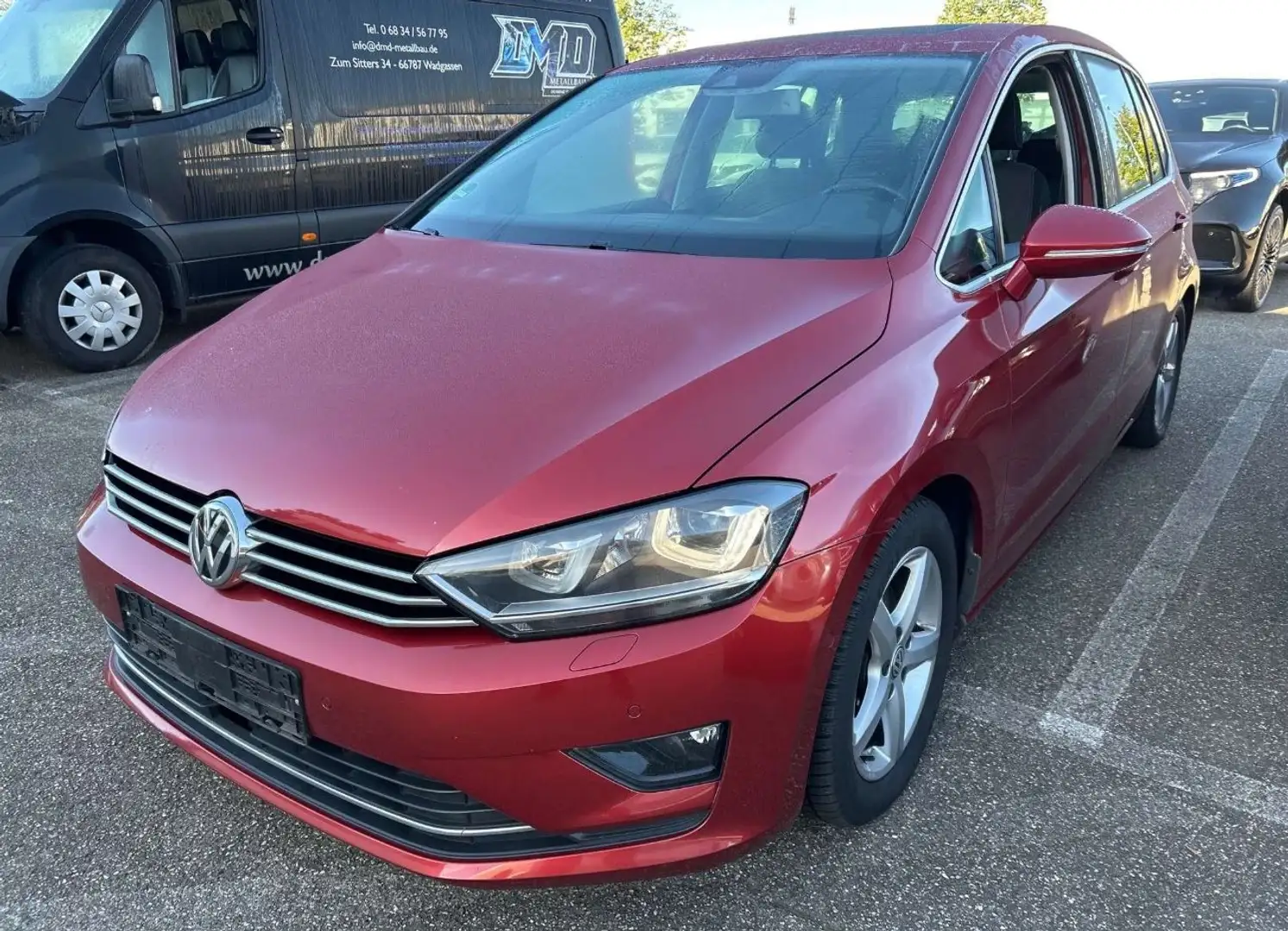 Volkswagen Golf Sportsvan *R-Line*DSG*Pano*Xenon*ACC Rot - 2