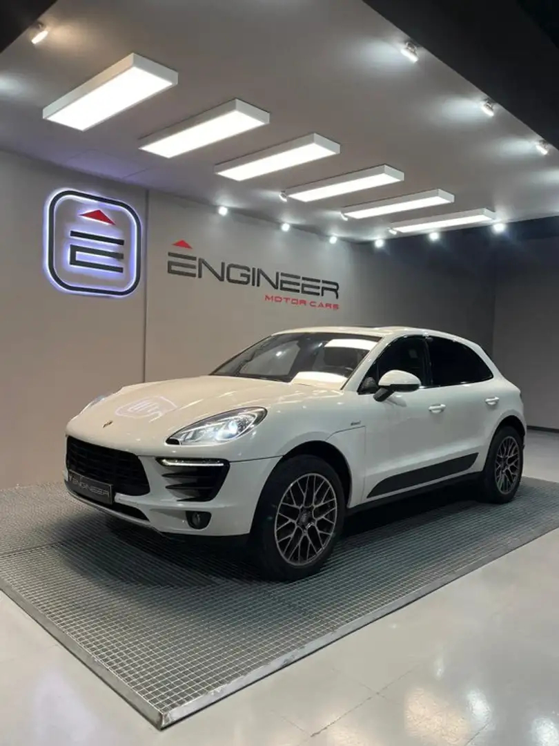 Porsche Macan S Diesel Weiß - 1