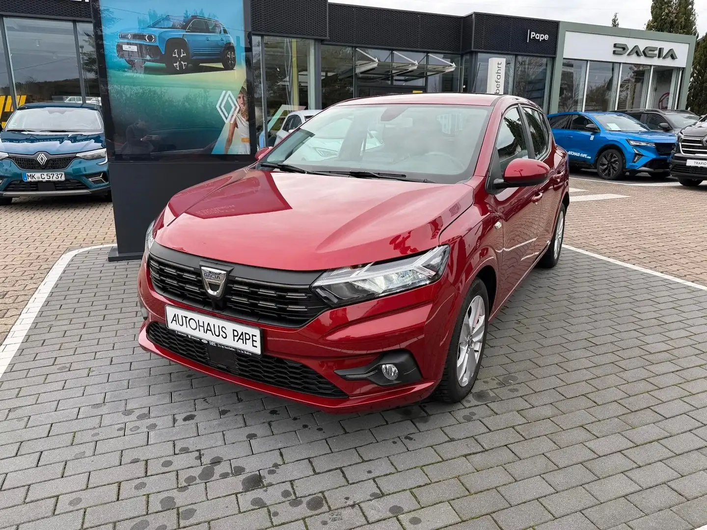 Dacia Sandero SCe65 Comfort  *Alu* *Garantie bis 2028* Rot - 1