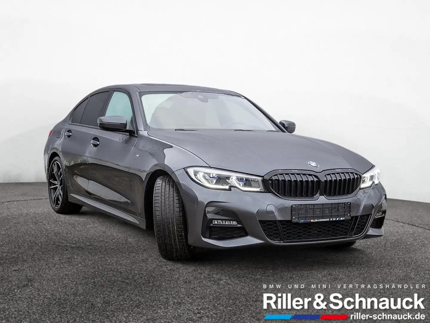 BMW 320 d M-Sport LASER+HUD+NAVI+eGSD+LEDER+KEYLES Grau - 2