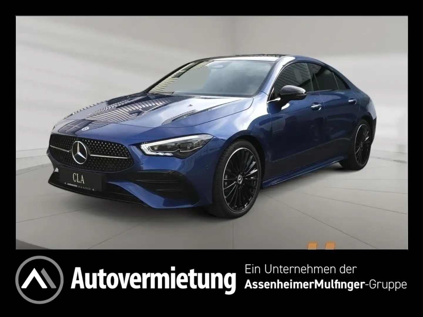 Mercedes-Benz CLA 180 Coupe +MBUX+AMG+Wide+Pano+SpurW+W-Paket Azul - 1
